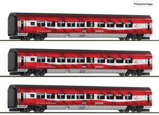 Roco 6280097 3-tlg. Set 2: Railjet &bdquo;175 Jahre...