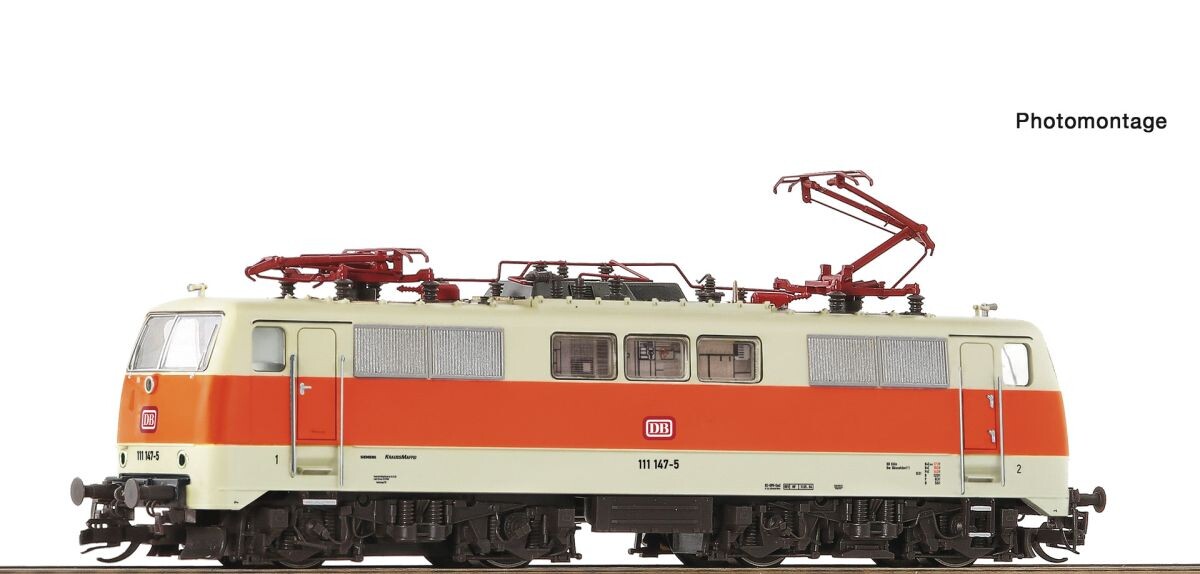 Roco 7590044 Elektrolokomotive 111 147-5, DB, Ep. IV, digital mit Sound