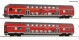 Roco 6290071 2-tlg. Set 1: Doppelstockwagen, DB AG, Ep. V