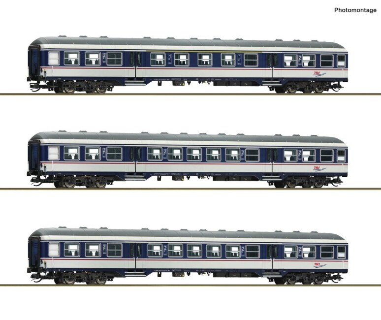 Roco 6280088 3-tlg. Set: Nahverkehrswagen, TRI, Ep. VI