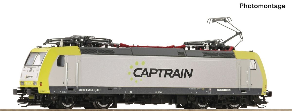 Roco 7590030 Elektrolokomotive 185 550-1, Captrain, Ep. VI, digital mit Sound