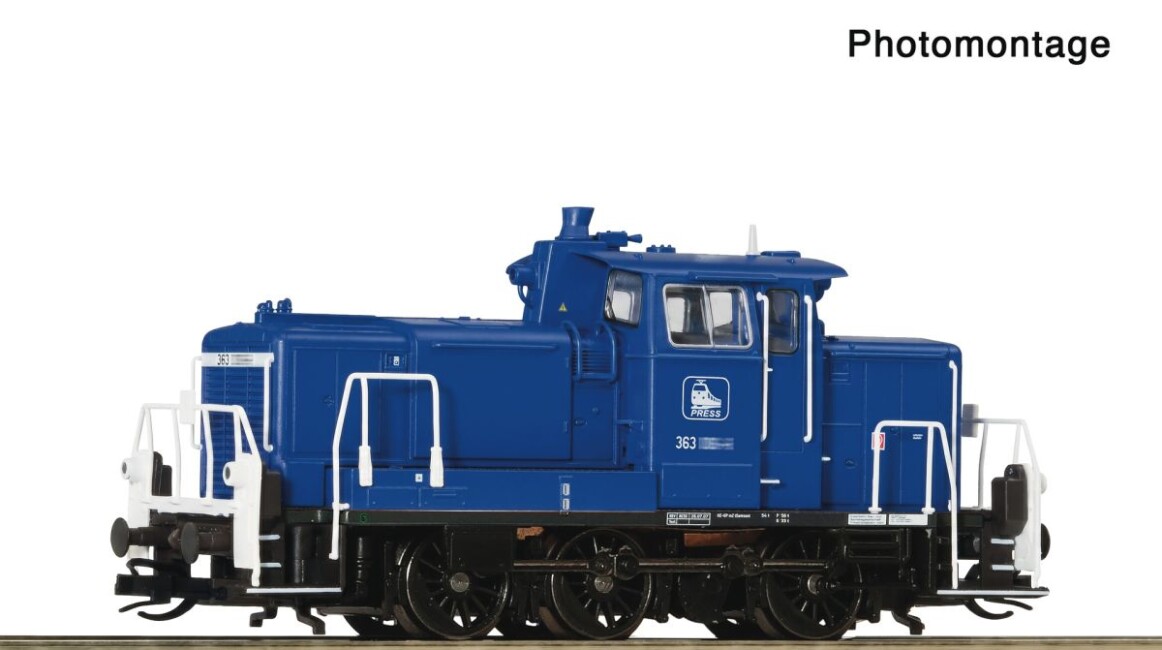 Roco 7380043 Diesellokomotive BR 363, PRESS, Ep. VI, analog