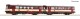 Roco 7780013 Dieseltriebwagen 810 458-0 mit Beiwagen, CD, Ep. V, analog