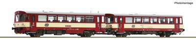 Roco 7790013 Dieseltriebwagen 810 458-0 mit Beiwagen, CD,...