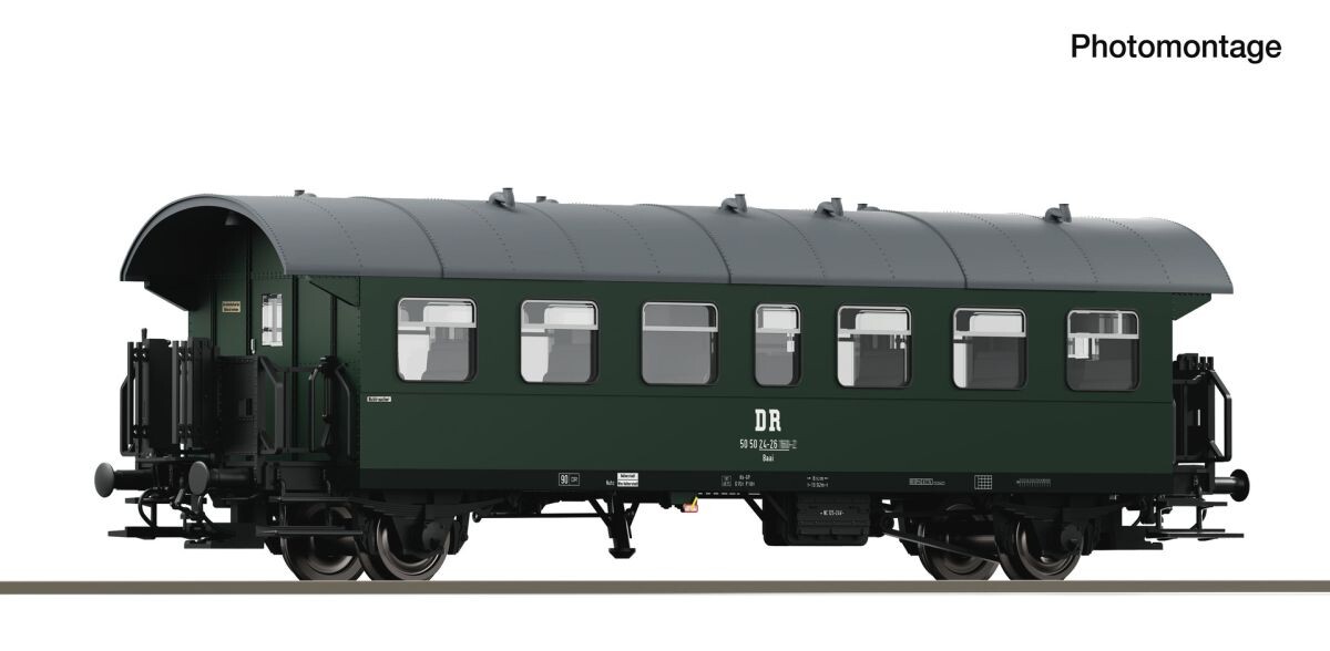 Roco 6280086 Personenwagen 2. Klasse, DR, Ep. IV
