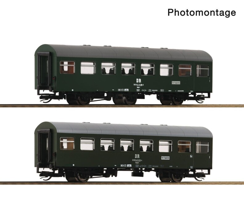 Roco 6280065 2-tlg. Set 2: Rekowagen, DR, Ep. IV
