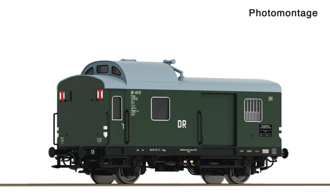 Roco 6680040 Güterzugbegleitwagen, DR, Ep. III