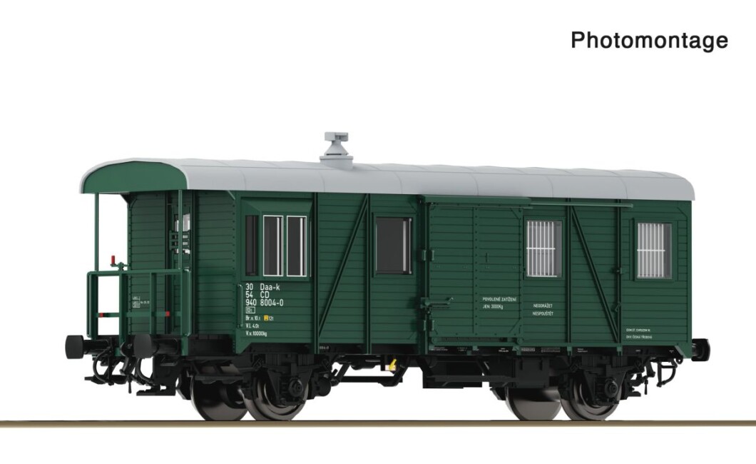 Roco 6680043 Güterzug-Begleitwagen, CD, Ep. V