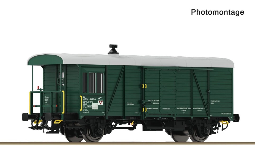 Roco 6680044 Güterzug-Begleitwagen, ZSSK Cargo, Ep. VI