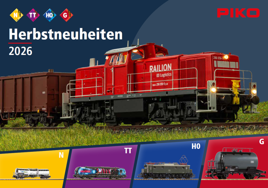 PIKO 99530 Katalog PIKO Herbstneuheiten 2026