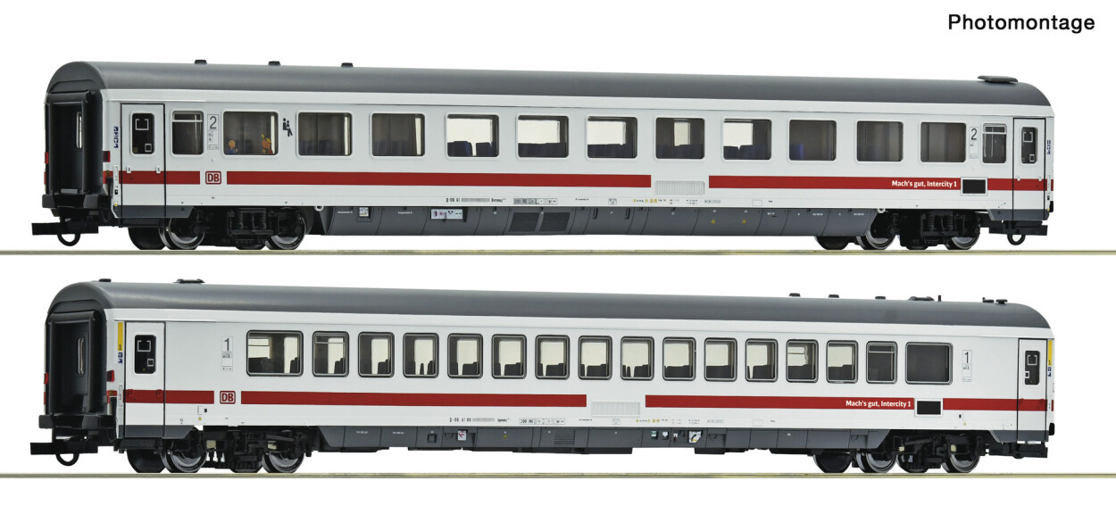 Roco 6200358 2er Set Schnellzugwagen „55 Jahre InterCity/Abschiedswagen“, Ep. VI