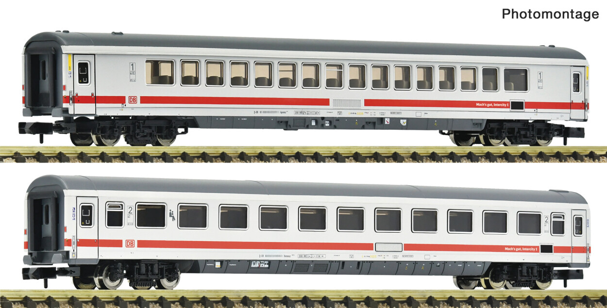 Fleischmann 6260142 2er Set Schnellzugwagen „55 Jahre InterCity/Abschiedswagen“, Ep. VI