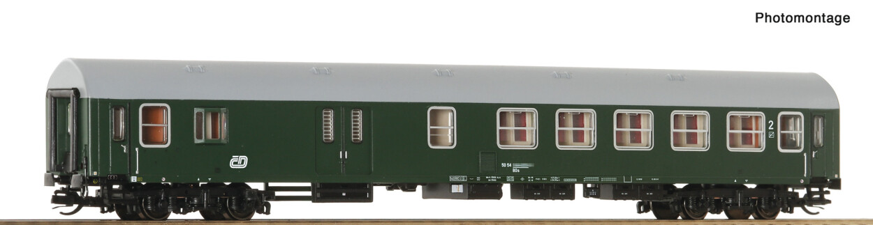 Roco 6280070 Reisezugwagen 2. Klasse/Gepäck, CD, Ep. V