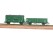 H&auml;dl 26020 Bauzug-Set Wohnwagen und Kohlevorratswagen, DR, Epoche IV TBV Sondermodell