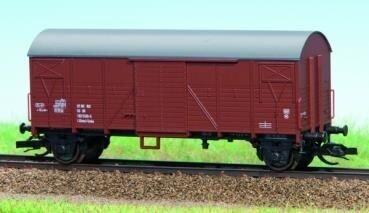 HÄDL 113024  gedeckter Güterwagen Gms teilmodernisiert Ep. IV DR