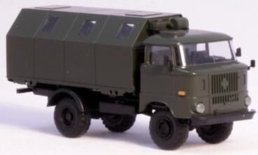 H&Auml;DL 124056 IFA W50L Bautruppwagen, milit&auml;rgr&uuml;n