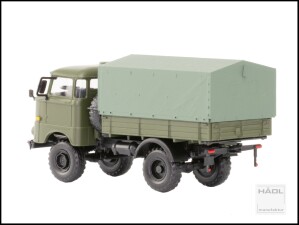 H&Auml;DL 124058 IFA W50LA/A kurze Pritsche/Plane,...