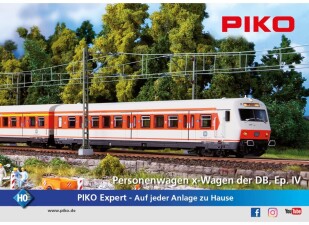 PIKO 58501 S-Bahn x-Wagen Steuerwagen 2.Kl. Ep. IV DB
