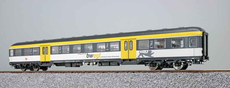 ESU 36510 n-Wagen Bnrz 451.4 lichtgrau gelb grau, 22-34 357-0 2. Kl. Ep. VI DB