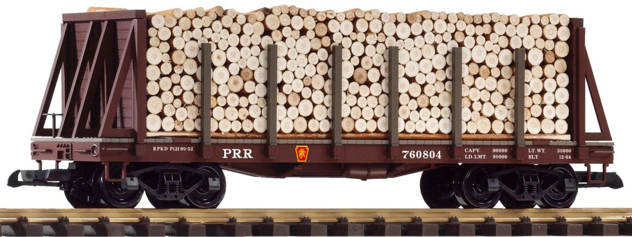 PIKO 38755 Rungenwagen PRR mit Ladung