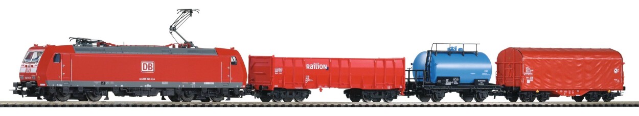 PIKO 59004 BR 185, Start-Set Güterzug, DB AG