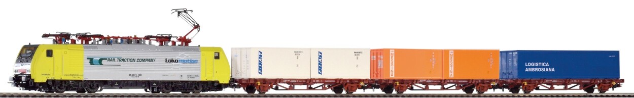 PIKO 97916 BR 189, Start-Set Güterzug, FS