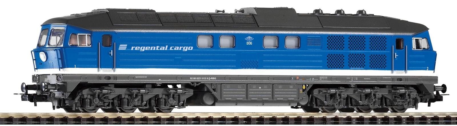 PIKO 59754 BR 231 Diesellok, 231 012 Ep. VI Regentalbahn