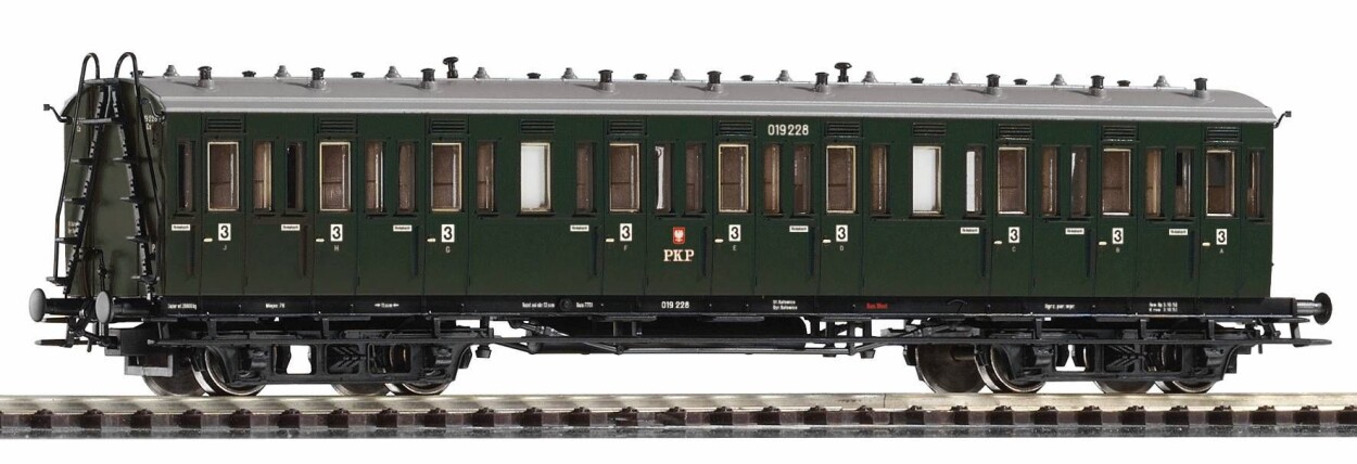 PIKO 53330 Bx Abteilwagen Ep. III PKP