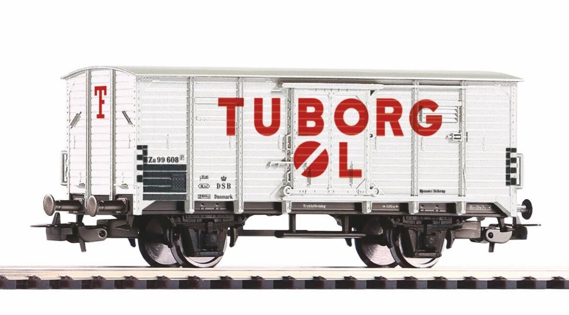 PIKO 54618 Gedeckter Güterwagen "Bier Tuborg", Ep. III