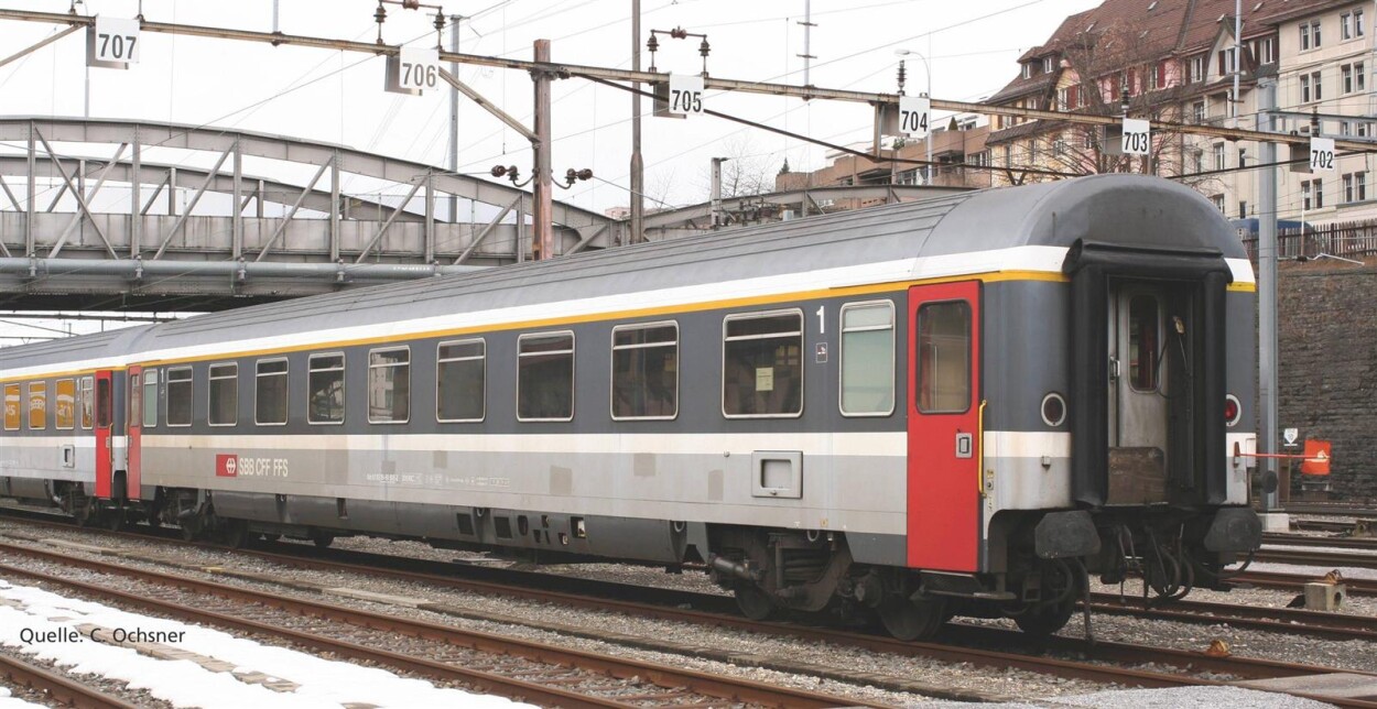 PIKO 58537 Eurofima Schnellzugwagen 2.Kl. Ep. VI SBB