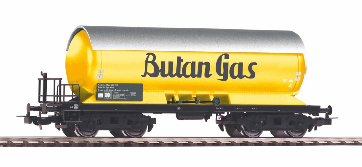 PIKO 58988 Druckgaskesselwagen Butan Gas Ep. III FS