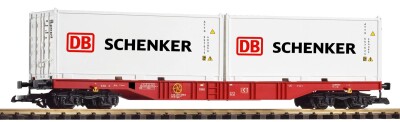 PIKO 37753 Containerwagen mit 2 Containern Ep. VI DB AG