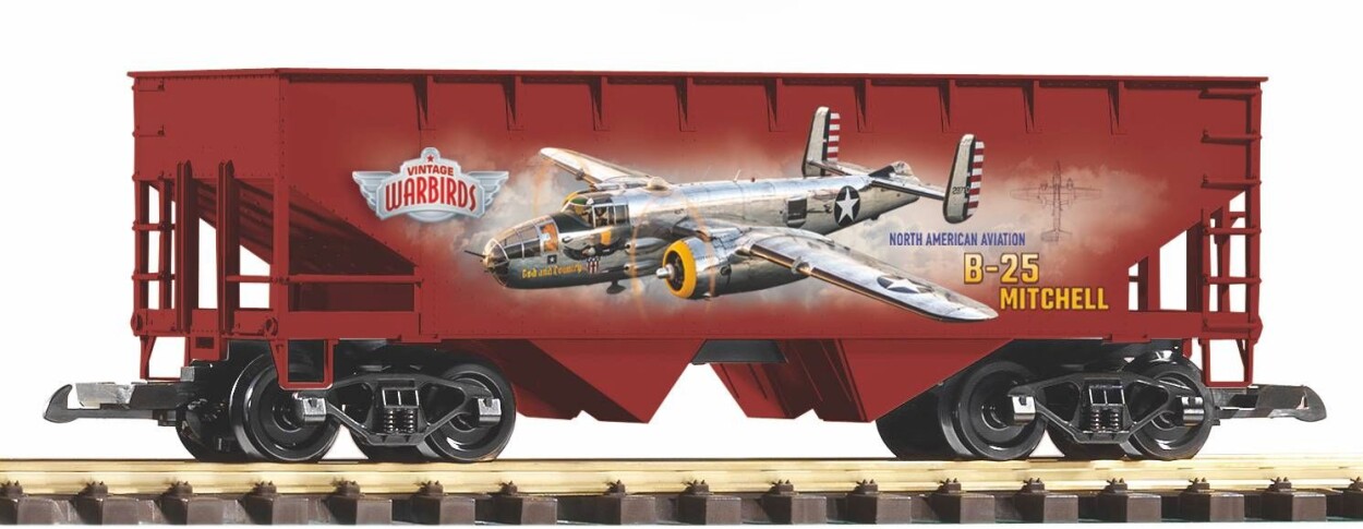 PIKO 38921 Schüttgutwagen Warbirds B-25