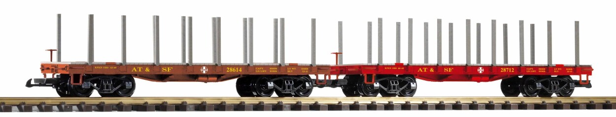 PIKO 38773 2-Set Rungenwagen SF