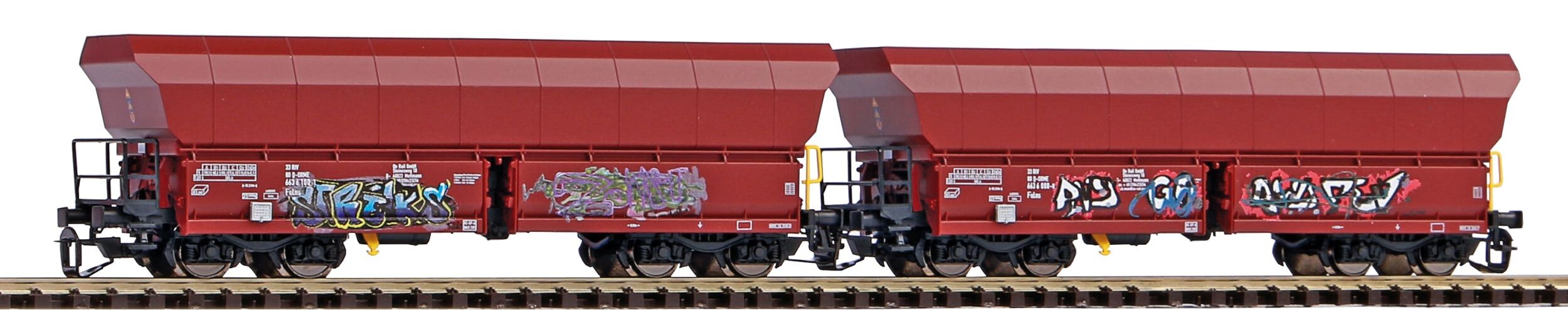2 wagons HBBILLS-uy SBB CARGO Tagués Ep VI-N 1/160-MABAR 86521