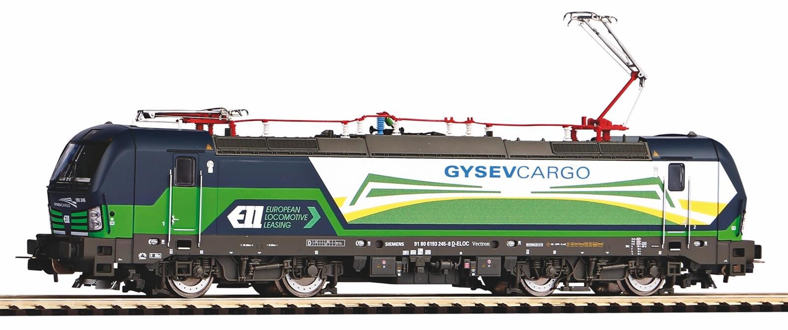 CHL069) Piko 51292 H0 AC E-Lok BR 193 016-3 der DB, digital OVP PIKO