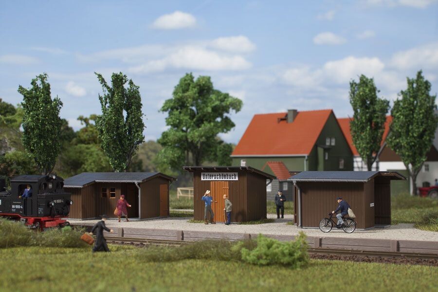 Auhagen 11415 Haltepunkt Untersch nbach Fischer modell Modellbahnsh 