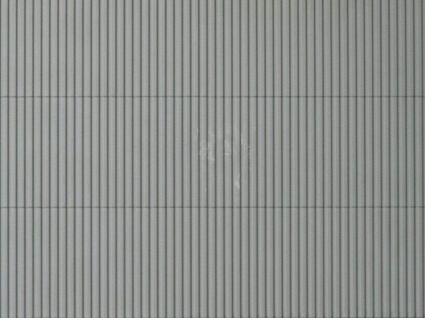Auhagen 52233 Dekorplatten Trapezblech grau