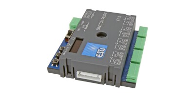 ESU 51830 SwitchPilot 3, 4-fach Magnetartikeldecoder, DCC/MM, OLED, mit RC-Feedback, updatef&auml;hig