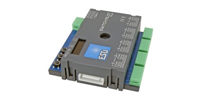 ESU 51831 SwitchPilot 3 Plus, 8-fach Magnetartikeldecoder, DCC/MM, OLED, updatef&auml;hig