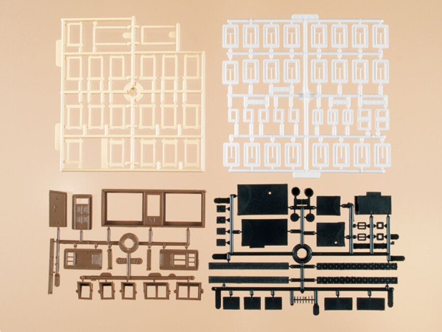 Auhagen 48550 Bastelset, für Wohngebäude