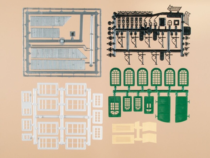 Auhagen 48551 Bastelset, für Industriegebäude