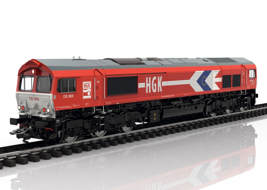 Märklin 39060 Class66 Diesellok, DE 669 Ep. VI HGK Sound