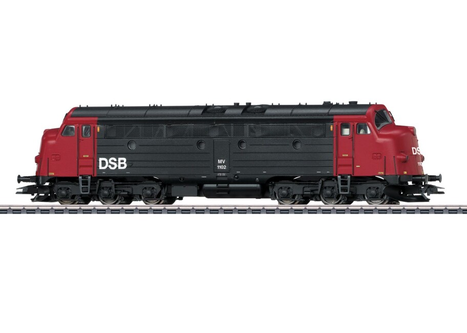 Märklin 39685 MV Diesellok, 1102 Ep. IV DSB Sound