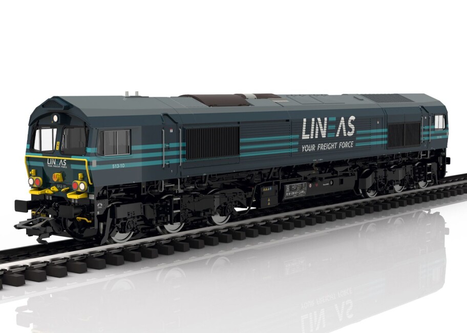 Märklin 39062 Class 66 Diesellok, 513-10 Ep. VI LINEAS Sound