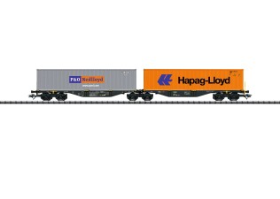 M&auml;rklin 47807 Doppel-Containertragwagen Sggrss 80...