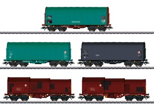 M&auml;rklin 46875 5-Set G&uuml;terwagen Ep. VI SNCB