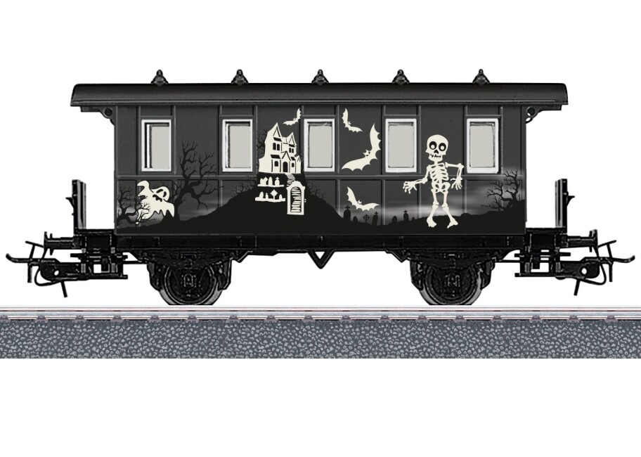 Märklin 48620 Personenwagen Halloween - Glow in the Dark, Start up