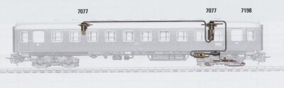 M&auml;rklin 7077 Innenbeleuchtung