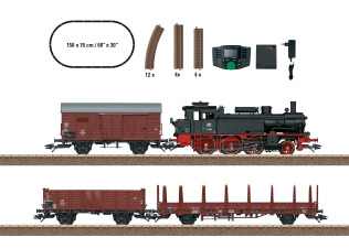 Trix 21528 Start-Set BR74 und 3 G&uuml;terwagen, Ep. III...